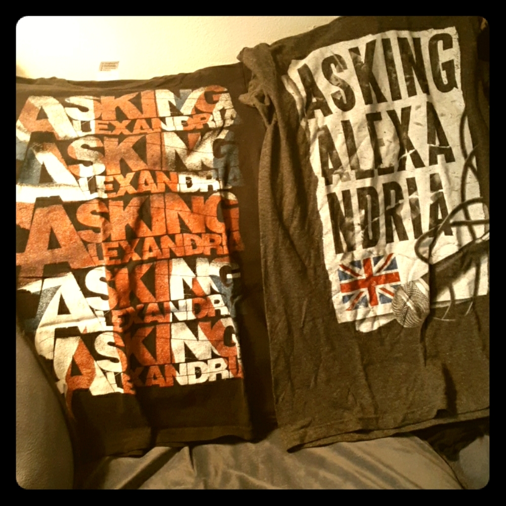 Asking Alexandria Tshirt Lot Unisex Small
